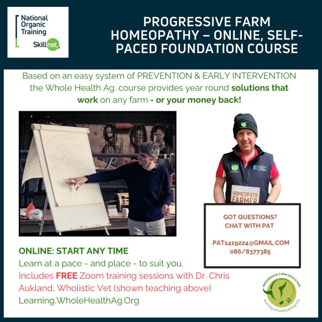 Progressive Farm Homeopathy – Online, Self-Paced Foundation Course