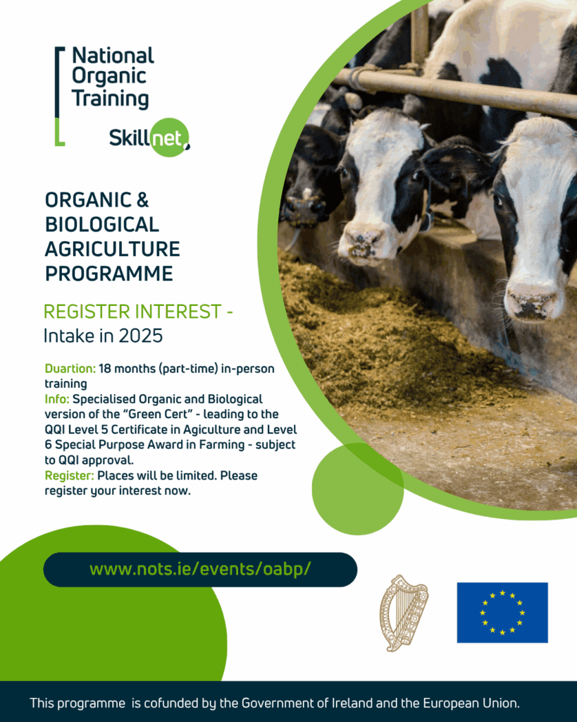 Certificate in Organic & Biological Agriculture – Register Interest