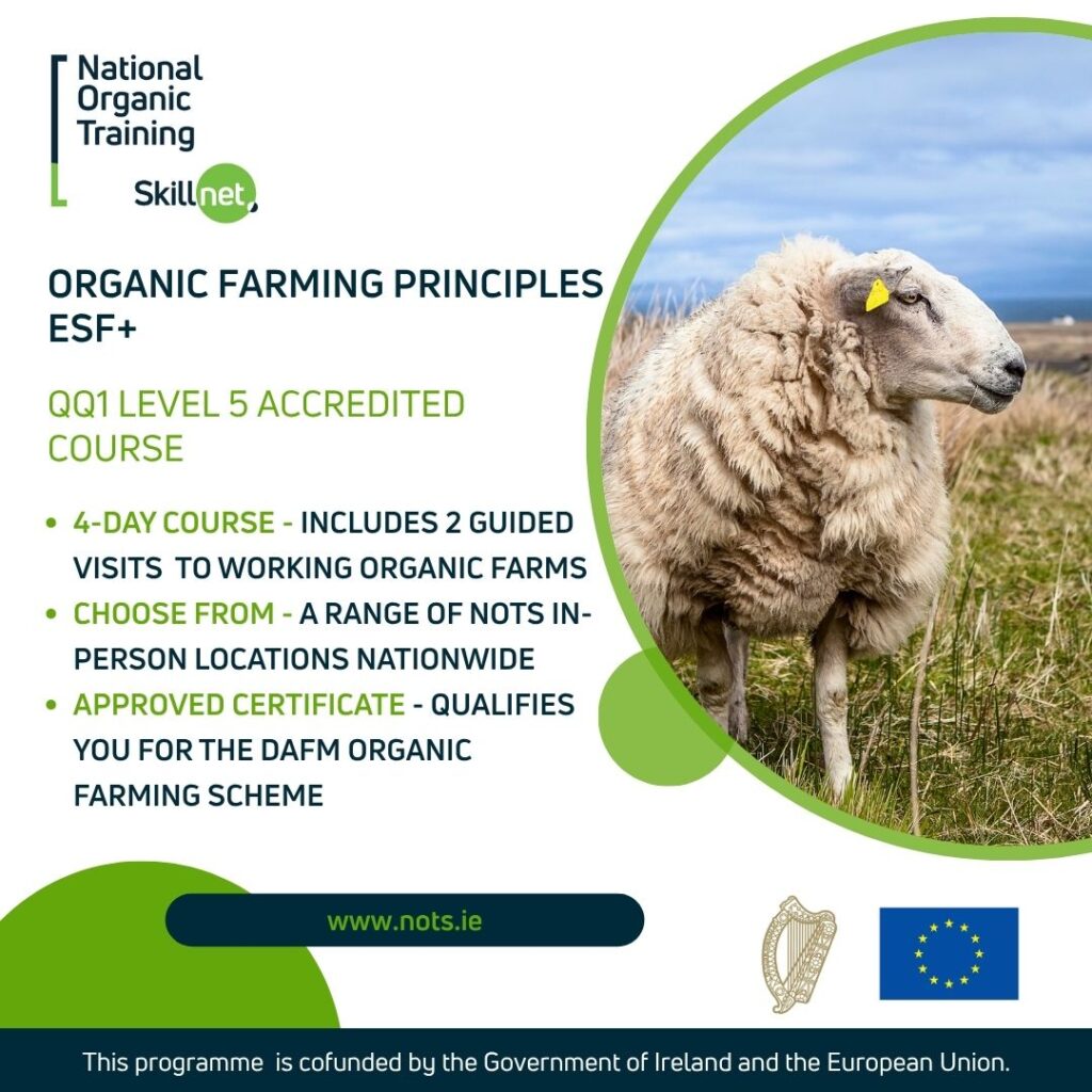 Organic Farming Principles (Donegal – August)