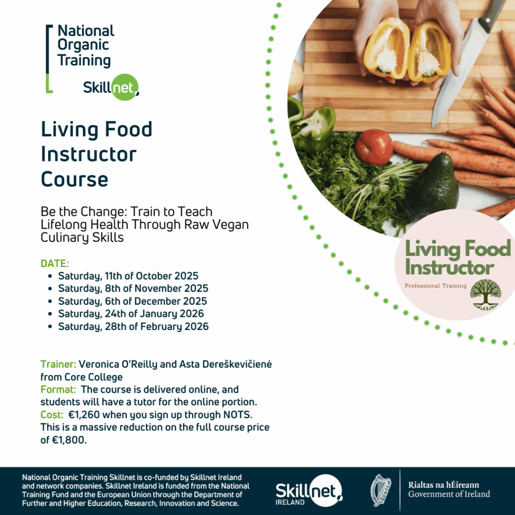Living Food Instructor Course with Core College (September)