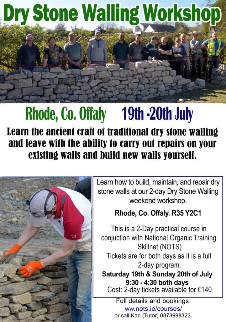 Dry Stone Wall Course – Offaly (July)